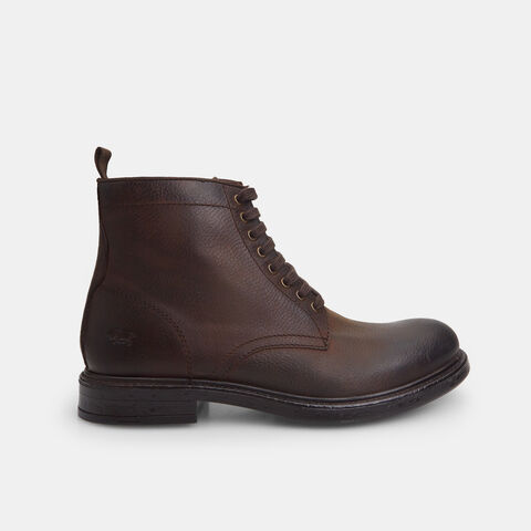 Botín de hombre de cordones de piel Bata Red Label, Marrón Botín de hombre de cordones de piel Bata Red Label, Marrón